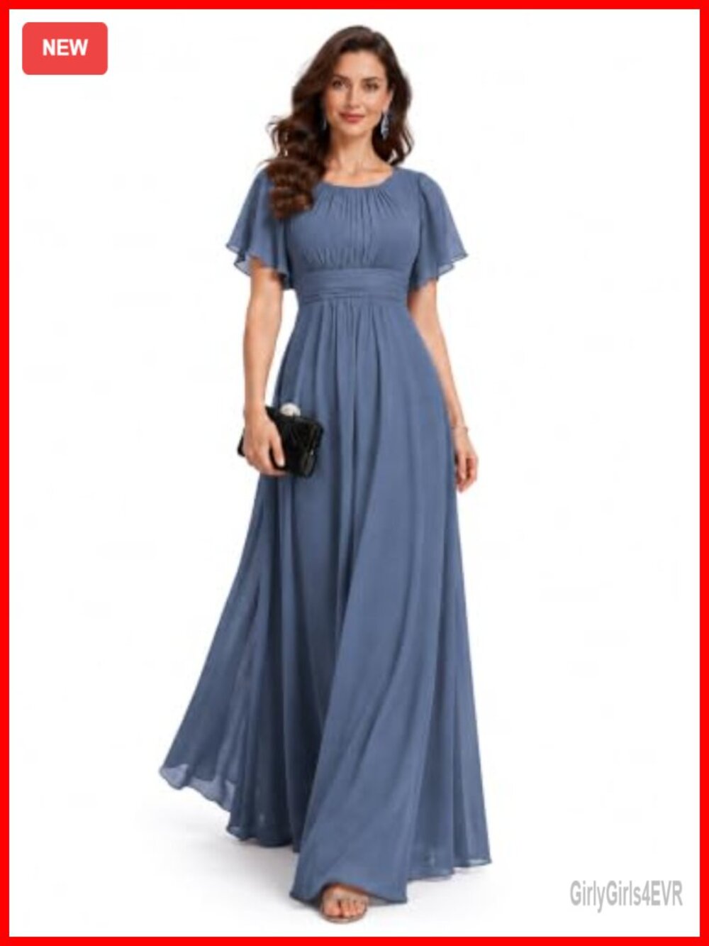 Ever-Pretty Chiffon Formal Dress Mother of Bride A-Line